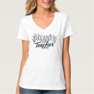 Music Teacher T-Shirt Bold & Artistic Design
