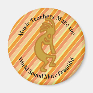 Music Teacher Thank You Southwest Kokopelli Magnet