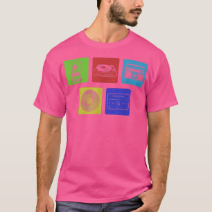 Music TeacherCool Music Themed PartyEvolution Of M T-Shirt
