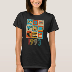 Music Tech Vintage 1993 29th Birthday T-Shirt