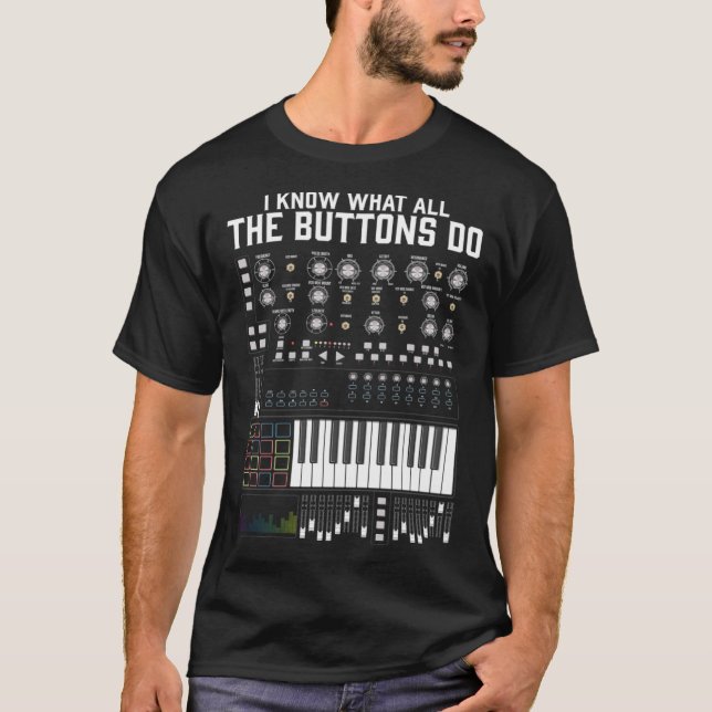 Music Techno Minimal Mixer Studio DJ s Themed T-Shirt (Front)