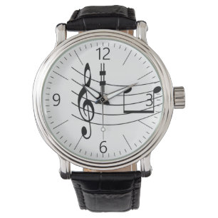 Music text watch