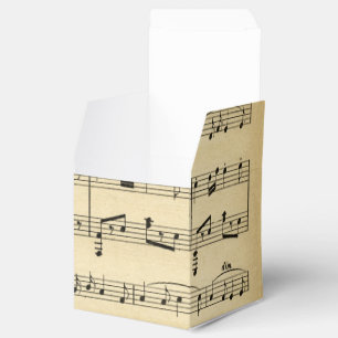Music Theme Favour Box