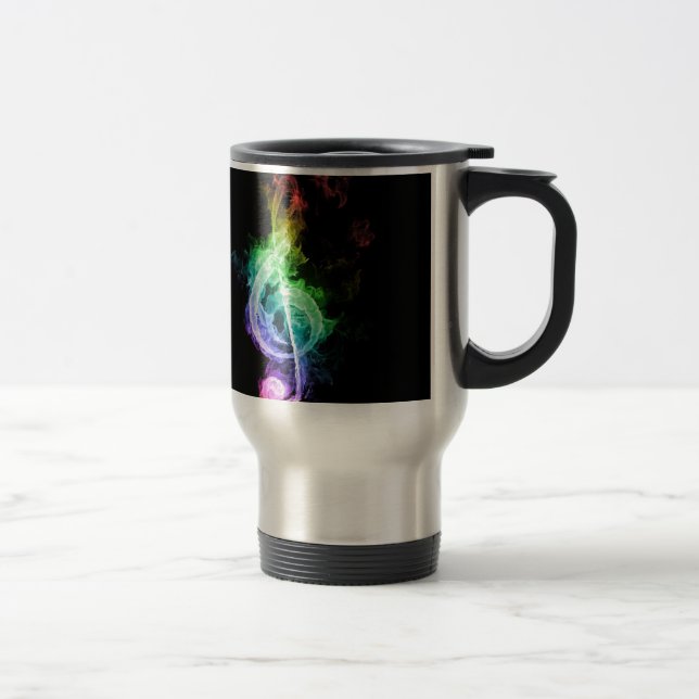 music theme travel mug (Right)