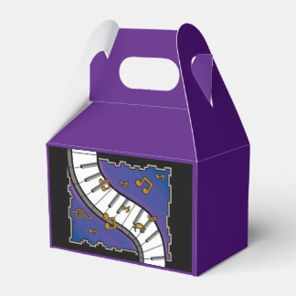 Music themed favour box