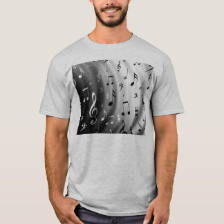 Music themed pattern T-Shirt