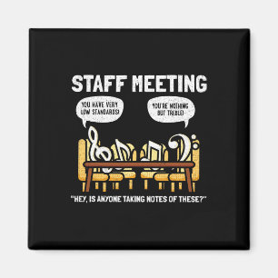 Music Theory Musician Music Teacher Funny Musical  Magnet