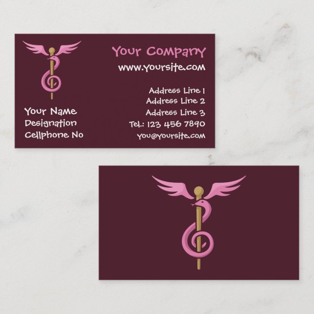 Music Therapy Business Card (Front/Back)
