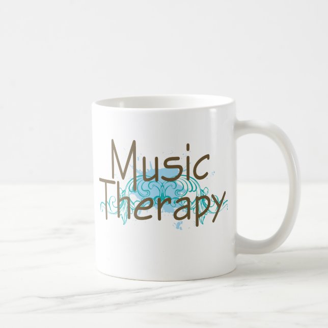 Music Therapy Gift Coffee Mug (Right)