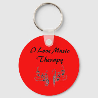 Music Therapy Key Ring