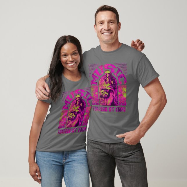 Music Through My Veins  T-Shirt (Unisex)