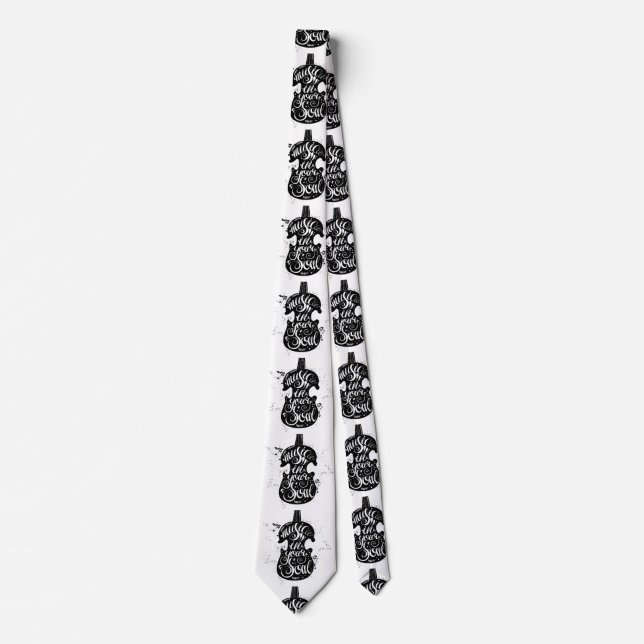 Music To Your Soul  Tie (Front)