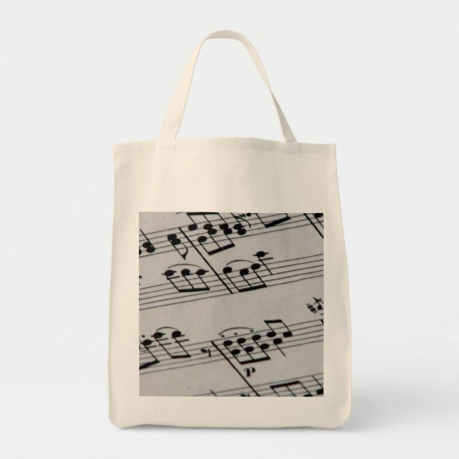 music tote bag (Front)