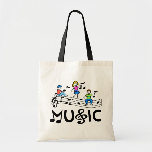 Music Tote Bag (Front)