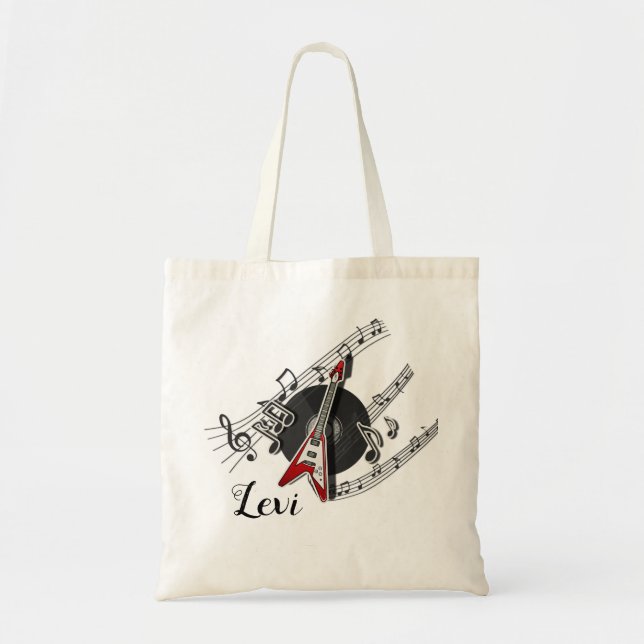 Music Tote Bag (Front)