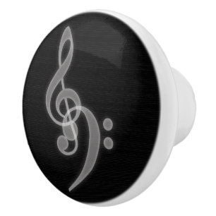 Music - Treble and Bass Clef Knob