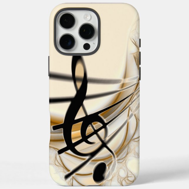 Music - treble clef Case-Mate iPhone case (Back)