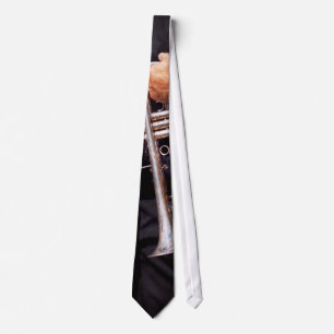 Music - Trumpet - Police marching band Tie