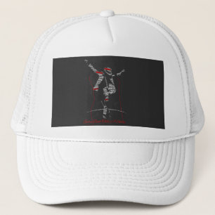 Music Typography Art Modern Music Lover Design Trucker Hat