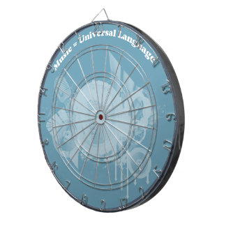 Music Universal Language Dartboard