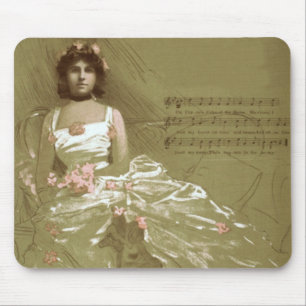 music victorian mouse pad