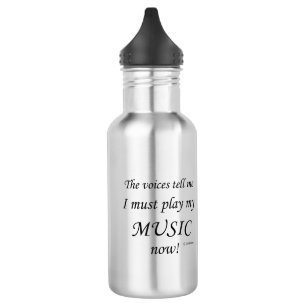 Music Voices Say Must Play 532 Ml Water Bottle