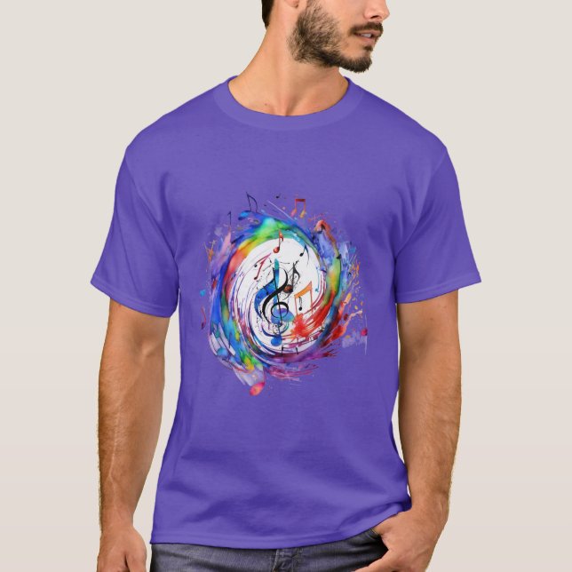 music - Vortex T-Shirt (Front)
