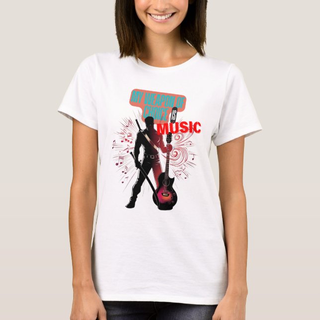 Music Warrior T-Shirt (Front)