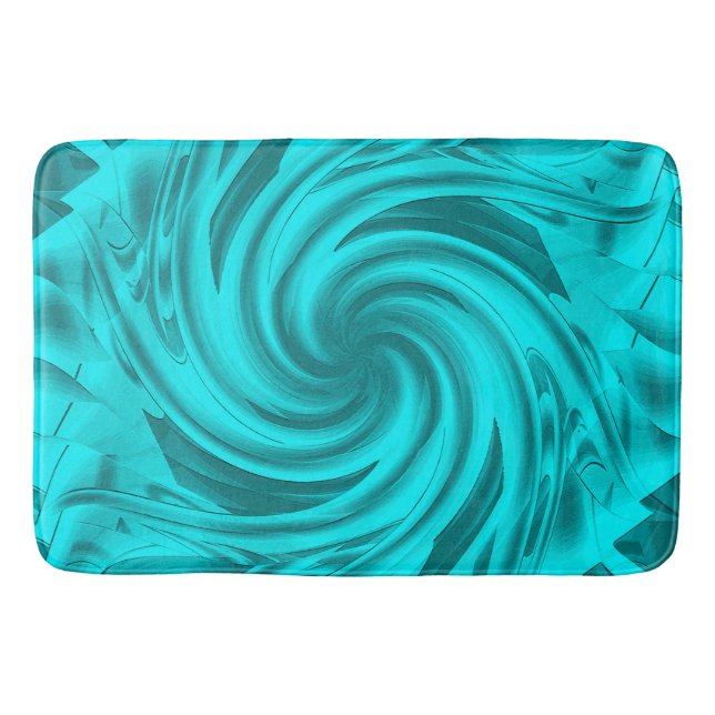 Music waves.... bath mat (Front)