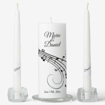 Music Wedding Theme Personalised