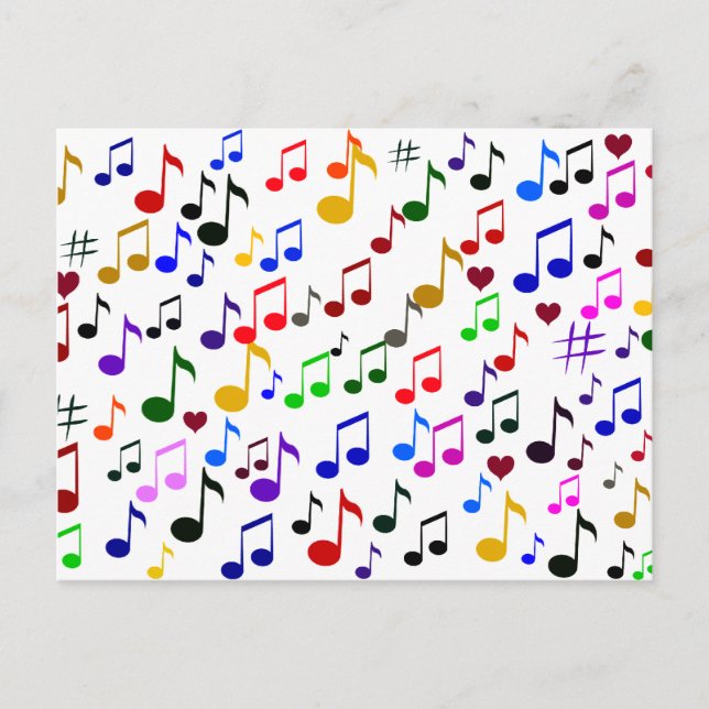 Music with Love_ Postcard (Front)