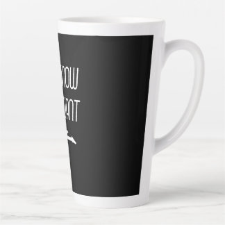 Music You Know You Want Guitar Latte Mug