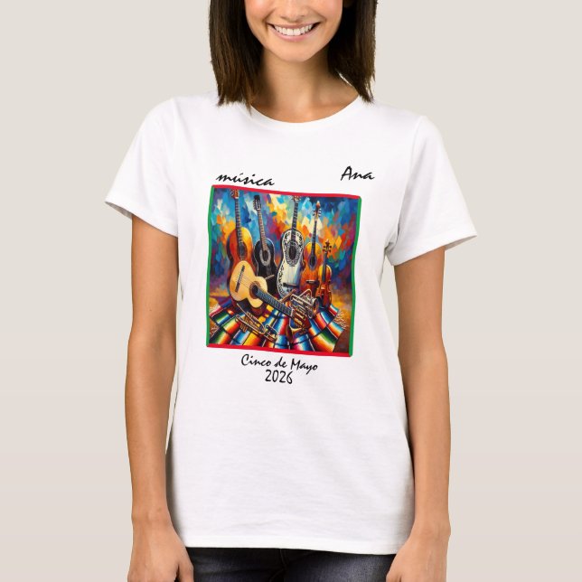 "Musica" Customisable T-Shirt (Front)