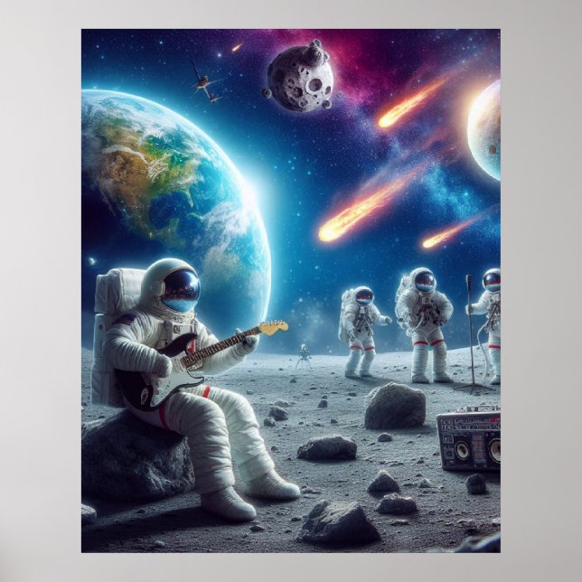 Musica Espacial Poster (Front)