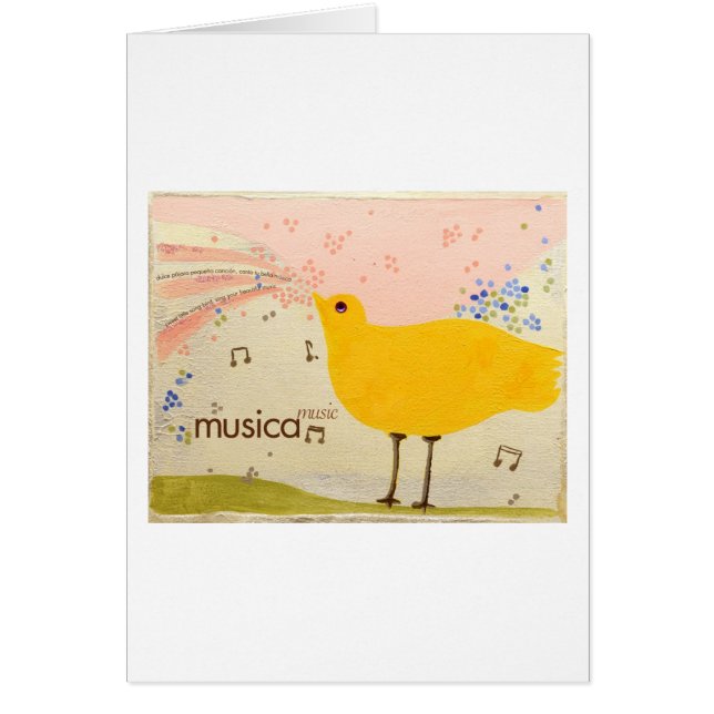 musica:music Bilingual Card (Front)