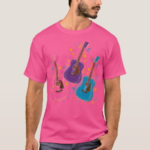 Musical Acoustic Guitars T-Shirt