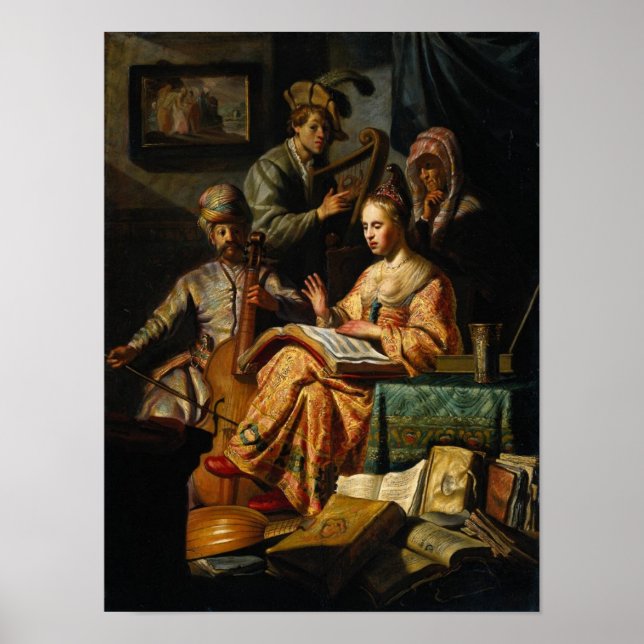 Musical Allegory Poster (Front)