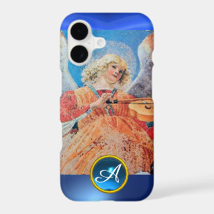 MUSICAL ANGEL , Blue Sapphire Monogram