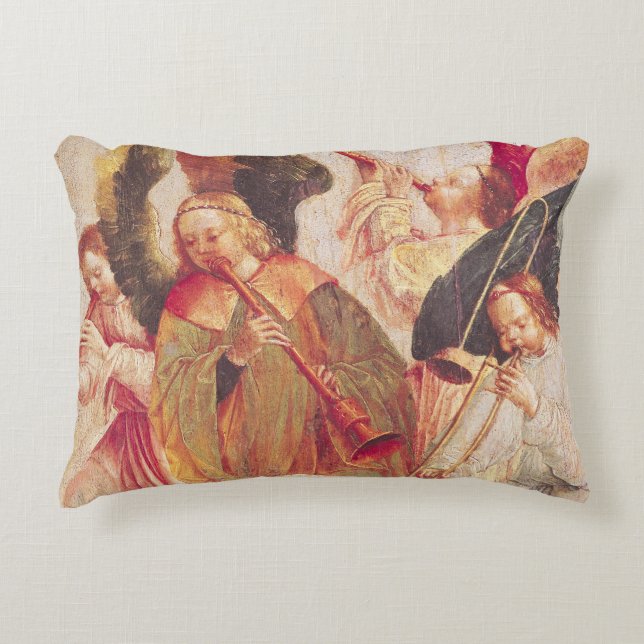 Musical Angels Decorative Cushion (Front)