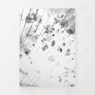 Musical Atmosphere 1 Tri-Fold Holiday Card