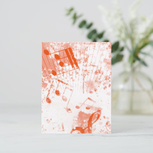 Musical Atmosphere 3 Holiday Postcard