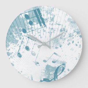 Musical Atmosphere 5 Large Clock