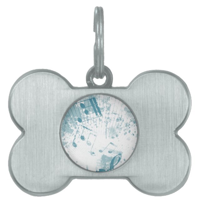 Musical Atmosphere 5 Pet ID Tag (Front)