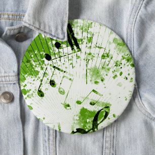 Musical Atmosphere 7 6 Cm Round Badge