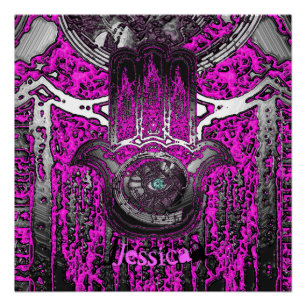 Musical Awakening (Pink) Poster