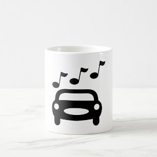 Musical Car Coffee Mug