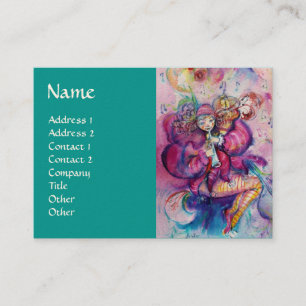 MUSICAL CLOWN BUSINESS CARD