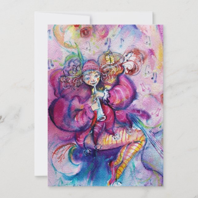 MUSICAL CLOWN ,pink blue (Front)