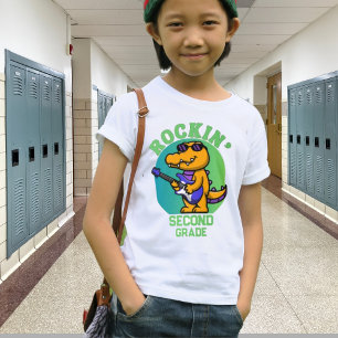 Musical Crocodile Back To School  Customised Grade T-Shirt