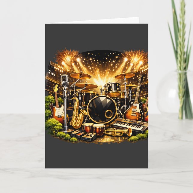 Musical Equipment Card (Front)